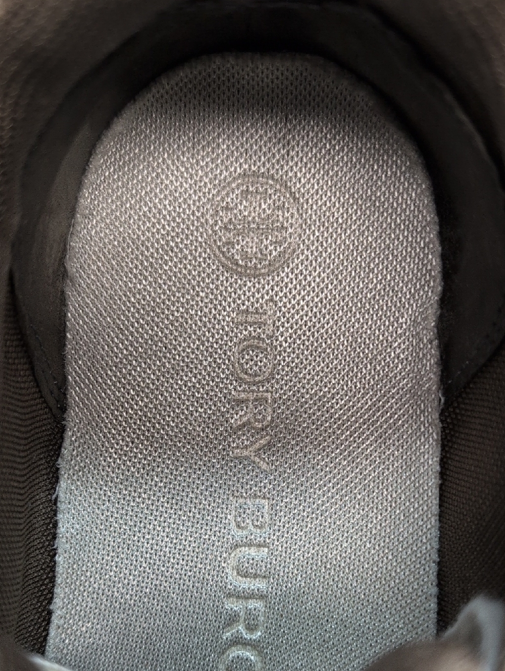 Tory Burch T Monogram Suede Good Luck Trainer sneakers womans size 8 - Picture 12 of 16